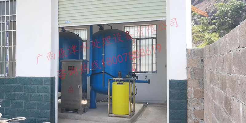 贵港市三六村10吨压力式一体化净水设备